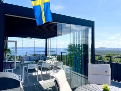 Balkong eller utsiktsbild