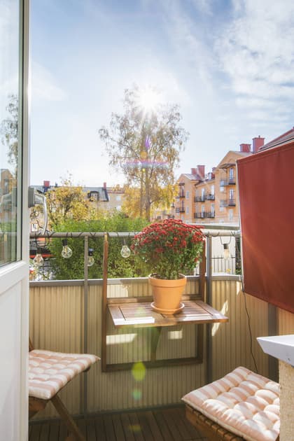 Balkong eller utsiktsbild