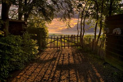 Balkong eller utsiktsbild
