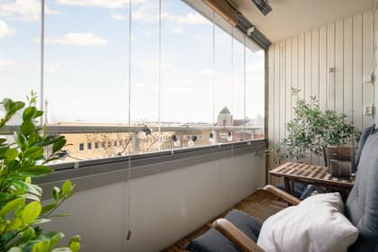 Balkong eller utsiktsbild