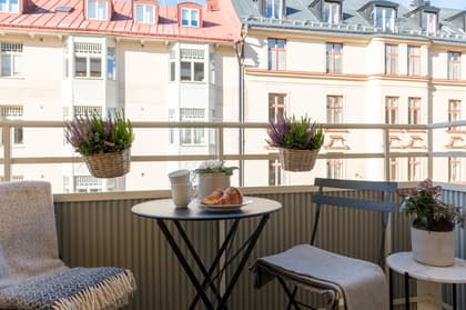 Balkong eller utsiktsbild