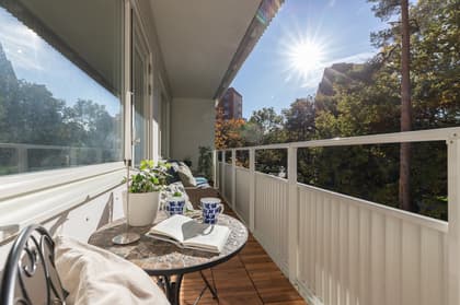 Balkong eller utsiktsbild