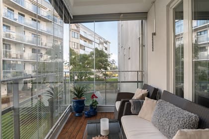 Balkong eller utsiktsbild