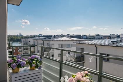 Balkong eller utsiktsbild