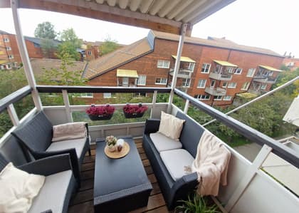 Balkong eller utsiktsbild