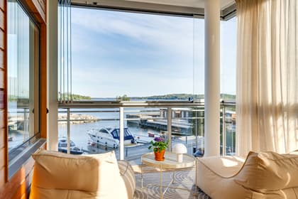 Balkong eller utsiktsbild