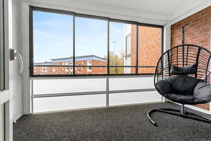 Balkong eller utsiktsbild