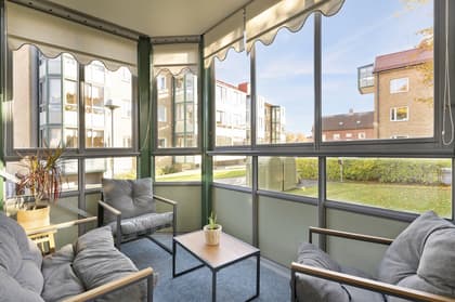 Balkong eller utsiktsbild