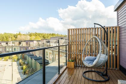 Balkong eller utsiktsbild