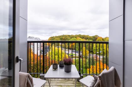 Balkong eller utsiktsbild