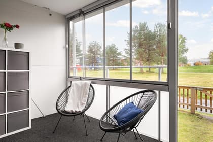 Balkong eller utsiktsbild