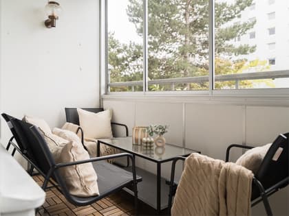 Balkong eller utsiktsbild