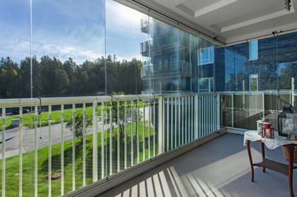 Balkong eller utsiktsbild