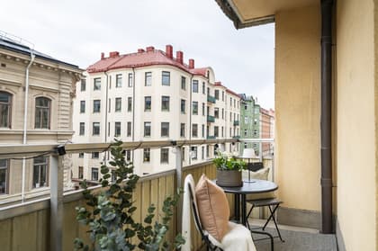 Balkong eller utsiktsbild