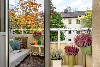 Balkong eller utsiktsbild