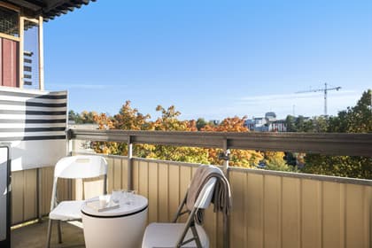 Balkong eller utsiktsbild