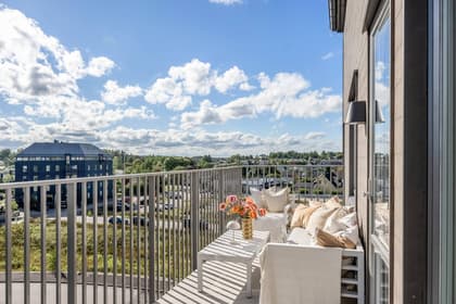 Balkong eller utsiktsbild