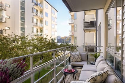 Balkong eller utsiktsbild