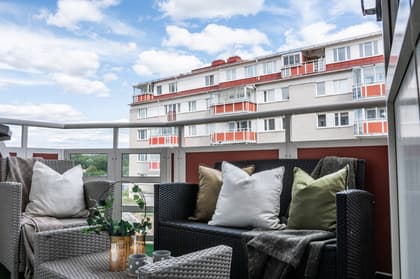 Balkong eller utsiktsbild