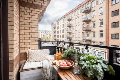 Balkong eller utsiktsbild