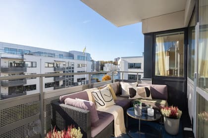 Balkong eller utsiktsbild