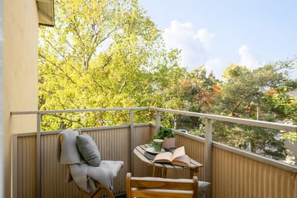 Balkong eller utsiktsbild