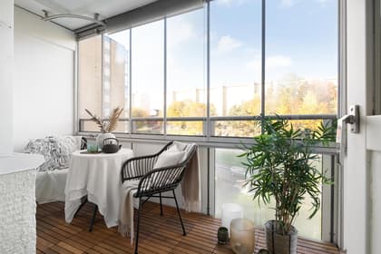 Balkong eller utsiktsbild