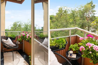 Balkong eller utsiktsbild