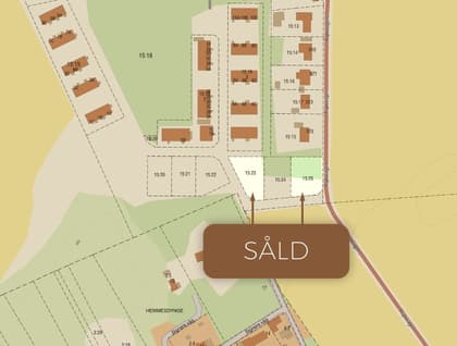 Illustrerad karta över fastigheten eller området