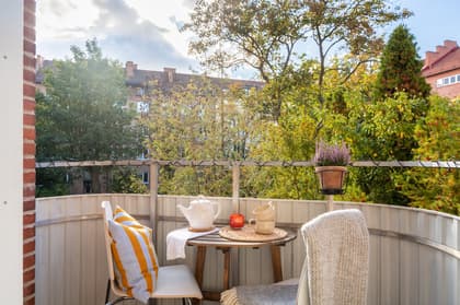 Balkong eller utsiktsbild