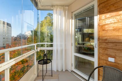 Balkong eller utsiktsbild