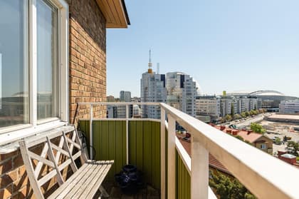 Balkong eller utsiktsbild