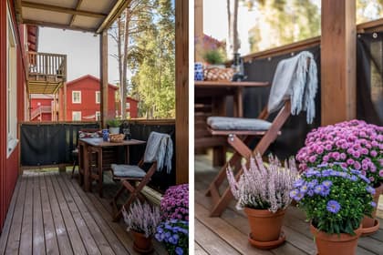 Balkong eller utsiktsbild