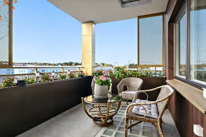 Balkong eller utsiktsbild