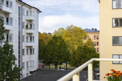 Balkong eller utsiktsbild