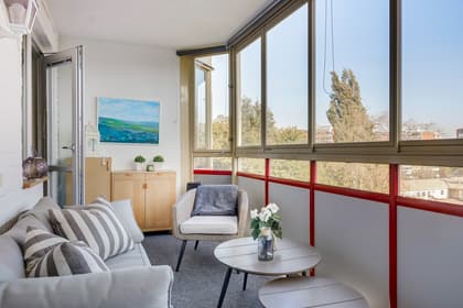 Balkong eller utsiktsbild