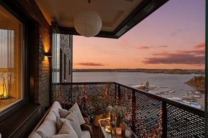 Balkong eller utsiktsbild