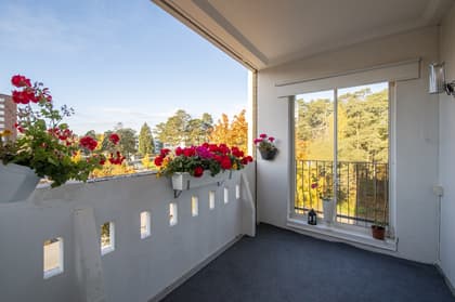 Balkong eller utsiktsbild