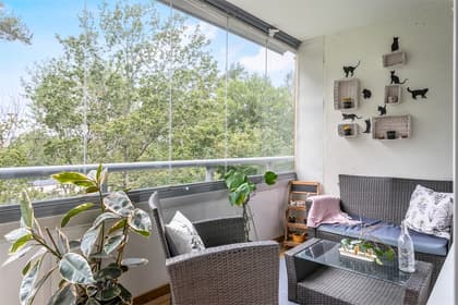 Balkong eller utsiktsbild