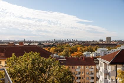 Balkong eller utsiktsbild