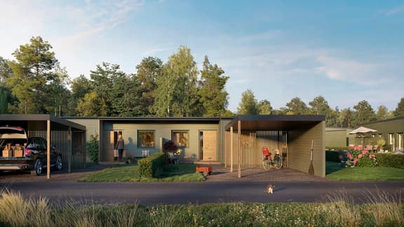 Brf Bergmossen, Motala