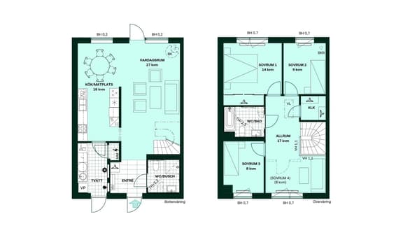 Fjärilshusen, Järfälla