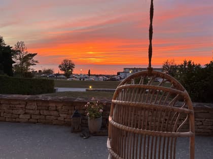 Balkong eller utsiktsbild