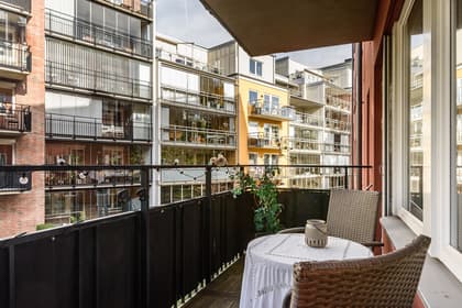 Balkong eller utsiktsbild