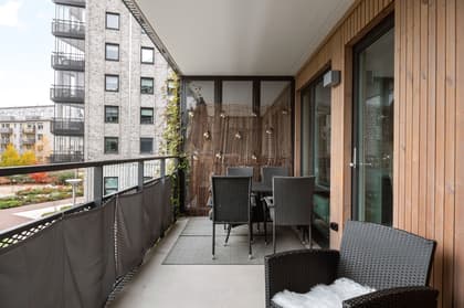 Balkong eller utsiktsbild