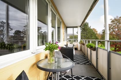 Balkong eller utsiktsbild