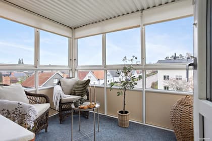 Balkong eller utsiktsbild