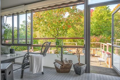 Balkong eller utsiktsbild