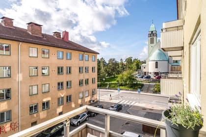 Balkong eller utsiktsbild