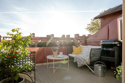 Balkong eller utsiktsbild